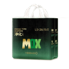 YEEHOO  小绿裤 拉拉裤L码26片 夏季超薄干爽透气大吸量尿不湿39.95元