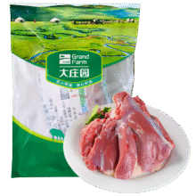 PLUS会员、需首购、需凑单：大庄园 内蒙谷饲 原切羔羊后腿肉 净重2斤＊3件146.31元包邮（合48.77元/件）