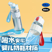 康巴赫 KBH）水杯女生便携夏季杯子 海盐星蓝 600ml 1个券后49元