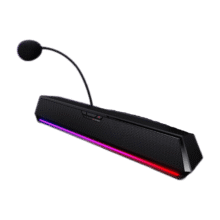 再降价、PLUS会员：（EDIFIER）漫步者HECATE G1500bar 7.1音效电竞桌面游戏音箱防啸叫话筒蓝牙5.4电脑笔记本音响 黑色154.93元（需领券，赢5元京豆后）