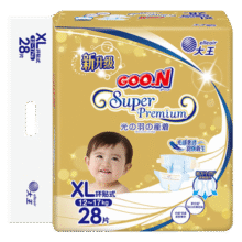 大王（GOO.N）光羽系列婴儿纸尿裤宝宝尿不湿环贴柔软舒适 XL28（12-17kg）148元