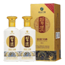 习酒金质习酒第四代 酱香型白酒婚庆礼物贵州酒水商务送礼 53度 500mL 2瓶 双瓶装 配礼品袋338元（需领券）