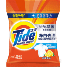 汰渍 净白去渍洗衣粉 柠檬清新型3.1斤10.9元