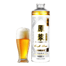 CoolMe精酿原浆白啤酒 尝鲜款 1L 团圆聚会一起踏春6.49元（需试用和关注）
