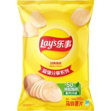 乐事 马铃薯片 原味 220g7.07元