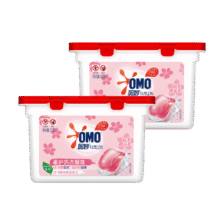 奥妙 柔护洗衣凝珠樱花100颗 柔顺留香 三合一26.9元（返13元超市卡）