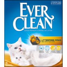 铂钻EverClean欧洲进口低尘除臭猫砂 微香型（小金盒）5.4kg/10.8斤88元 (券后省20)