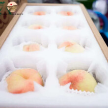 阳山水蜜桃水果 正宗无锡阳山水蜜桃 应季时令水果桃子 一级果4-5两8个礼盒净重3.2斤多58.8元（需领券）
