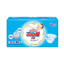 大王（GOO.N） 维E系列  澄萃系列 新升级婴儿透气尿不湿纸尿裤 新升级纸尿裤S42片（4-8kg）38元