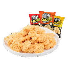 来伊份 膨化系列 98g 蟹黄味糯米锅巴37元（合2.47元/件）