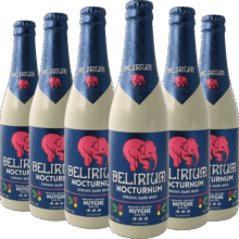 粉象（Delirium）深粉象啤酒 330ml*6瓶 精酿啤酒 比利时进口 烈性艾尔109.9元