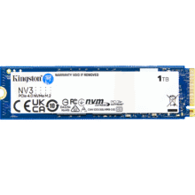 PLUS：金士顿（Kingston）1TB SSD固态硬盘 M.2(NVMe PCIe 4.0×4) NV3系列376.91元