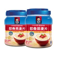 桂格原味健康即食燕麦片1kg×2罐25.52元