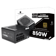 Thermalright(利民) 额定850W TR-TG850 ATX3.0电源 金牌全模组 原生PCIE5.0 全日系电解电容 14CM小机身339.21元（需领券）