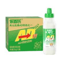 乐百氏AD钙奶经典旋风盖儿童饮料添加益生元含乳饮品酸甜可口206g*1253.56元（合26.78元/件）