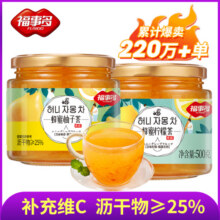 福事多旗舰店蜂蜜柚子茶450g柠檬百香果酱果酱茶冲饮小包装水果茶19.9元 (券后省10)