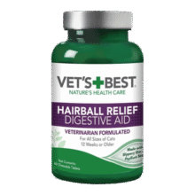 维倍思美国进口绿十字猫草片泌尿片VetsBest猫咪化毛球片植物化毛猫片化毛吐毛球 绿十字猫草片60片55元