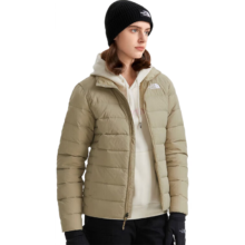 The North Face北面羽绒服女户外保暖550蓬鹅绒羽绒外套4U7W 卡其色/CEL  S499元