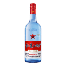 红星 蓝瓶绵柔8陈酿  53°清香型白酒 750ml 1瓶*5件172.73元（折合34.65元
