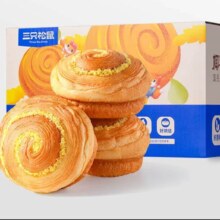三只松鼠椰蓉手撕面包 1000g17.9元