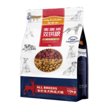 麦富迪狗粮 鹿肉双拼狗粮泰迪贵宾金毛拉布拉多柴犬通用型 成犬粮10kg249元