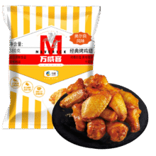 万威客 奥尔良烤鸡翅380g(5翅中+5翅根)49.29元（合16.43元/件）