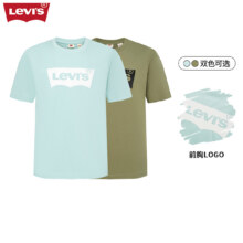 【商场同款】Levi's李维斯男士多色短袖宽松情侣T恤75元