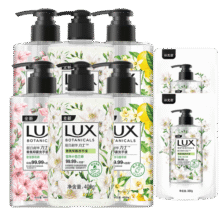 力士（LUX）香氛洗手液400Gx6瓶(小苍兰+樱花+马鞭草)送补充装380gx274.9元 (券后省10,月销1w+)