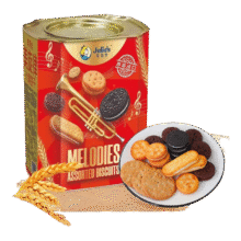 茱蒂丝美旋律什锦饼干礼盒660g 曲奇送礼休闲零食28.4元
