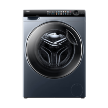 海尔（Haier）【升级精华洗2.0】13KG大容量滚筒洗衣机热泵洗烘一体机直驱变频525大筒径 家电国家补贴 精华洗2.0+直驱热泵洗烘一体+紫外除菌+智能投放9999元 (券后省2000)