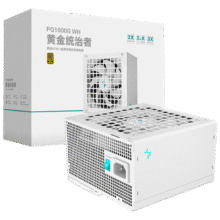 九州风神（DEEPCOOL）额定1000W白色电源PQ1000G金牌全模适配RTX5090显卡(日系主电容/FDB轴承/压纹线/10年质保）575.86元（需领券）