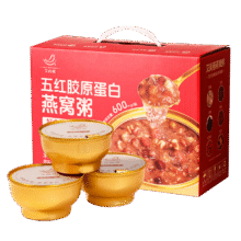 需试用、首购：艾尚燕即食燕窝粥256g*6碗【五红润养】端午节礼物送父母长辈 早餐补品36.16元