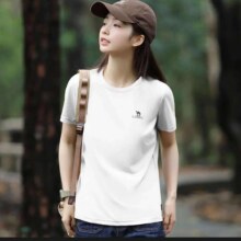 骆驼 夏季薄款户外运动T恤女短袖运动上衣吸湿透气39元（需领券）
