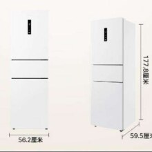 PLUS会员：Midea 美的 冰箱 三门一级能效 271升 MR-283WTPZE 白色1372.48元（返20元E卡后）