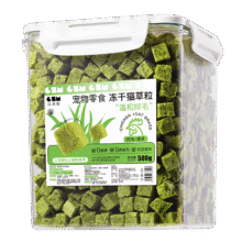 瓜洲牧冻干猫草粒化毛球片零食6.67元