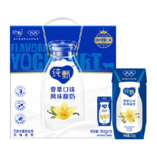 再降价、88会员：蒙牛 纯甄香草味酸牛奶 200g×10包17.75元(秒杀直播间4元补贴后)，直接买19.75元