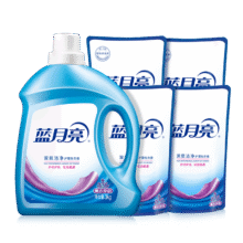 蓝月亮 洗衣液套装 10斤（ 3kg*1瓶 500g*4袋）41.9元（需领券）