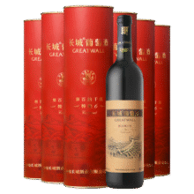 长城 特酿6解百纳干红葡萄酒 圆筒 750ml*6瓶 整箱装239元 (月销6000+)