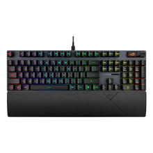 玩家国度 ROG 游侠2 RX PBT版 104键 有线机械键盘 黑色 红轴 RGB券后362.49元