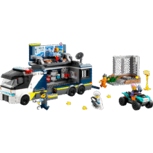 乐高（LEGO）积木拼装城市系列60418 警用指挥车男孩儿童玩具生日礼物家居装饰349元 (月销2000+)