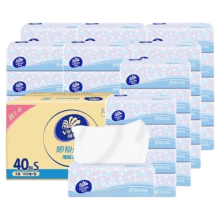 88VIP:维达细韧S码3层纸巾100抽×40包31.34元（需领券，返25元超市卡后）