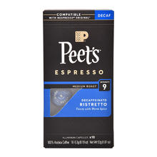 Peet's COFFEE Nespresso 9号低因咖啡*10颗券后21.5元
