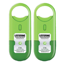 李施德林 (Listerine) 口喷清凉口味男女便携喷雾清新 7.7mL*2胖东来同款49.9元 (券后省20,月销7000+)