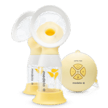美德乐丝韵翼舒悦版电动双边吸奶器按摩舒适高效吸乳器999元 (券后省400)