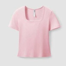 Bananain 蕉内 凉皮501Cool 女士凉感修身方领T恤￥56.10 4.3折
