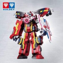 六一礼物！AULDEY 奥迪双钻 538310 巨神战击队变形机器人冲锋战击王 豪华版新低67.05元包邮