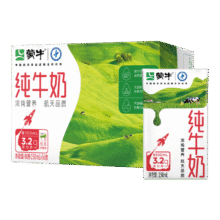 蒙牛 纯牛奶  250ml*16盒*3件80.7元（需领券，合26.9元/件）