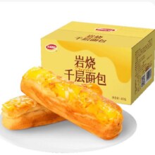 88VIP、需首购：达利园 岩烧千层面包 480g（40g*12枚）3.67元（+7元超市返卡，+5.98元淘金币，需88VIP全能卡）