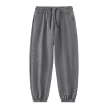 JEANSWEST 真维斯 夏季休闲裤男 跑步束脚裤 深灰 纯色 3XL19.9元 包邮（需买2件，需用券）