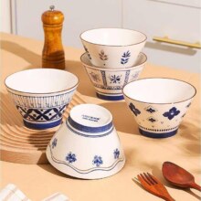 雅诚德 加厚不烫手 5英寸斗笠碗*4件4.99元/件（需买4件，共19.96元）